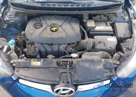 2016 Hyundai Elantra Se from USA, damaged, VIN KMHDH4AE3GU542512